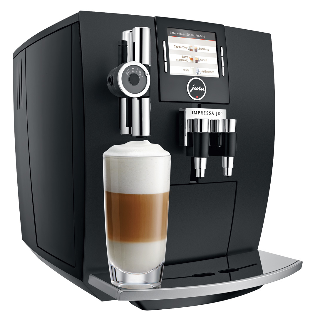 toon Blaast op Vluchtig Giga Services // Koffieautomaten // Jura Semi-Proffesional // Jura Impressa  J80 Black ** // De beste oplossing voor koffieautomaten en toebehoren!